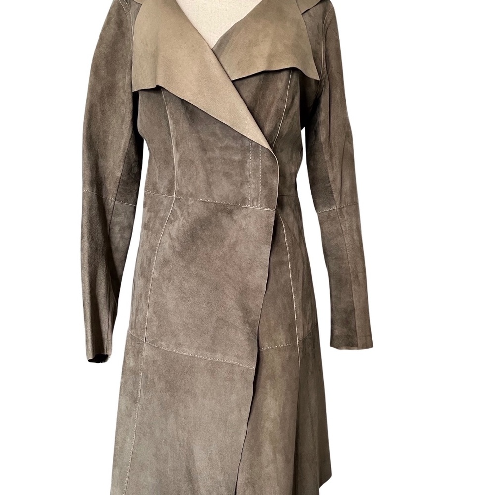 Gimo's leather/suede duster